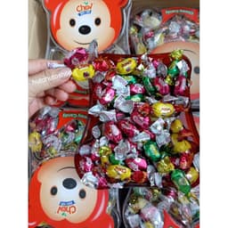 🍬 Kẹo Gấu Chewy Hải Hà 240g Hộp Gấu Siêu Dễ Thương – Kẹo Mềm Đủ Vị Trái Cây | Hutohutoshop 5