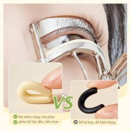 Kẹp bấm mi AMORTALS, uốn mi cong tự nhiên, giữ dáng lâu, thích hợp cho người mới, Chính Hãng Cao Cấp 3