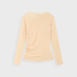 [ẨN] Áo Thun Dài Tay Nữ Cổ Chéo GENVIET JEANS Ôm Body Chất Thun Tăm Mát Lạnh Phù Hợp Đi Làm, Đi Chơi 9178 6