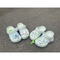 [ Tiệm giày ] Dép Thể Thao Nam Nữ, Siêu Nhẹ, Chống Trơn Trượt Tặng Kèm Jibbitz 5 CÁI 4