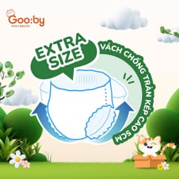 [Mua 3 Lấy Quà] Combo 3 bịch bỉm quần (ngày và đêm) Gooby siêu mỏng, đủ size M,L,XL,XXL,XXXL 9