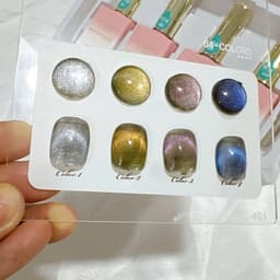 Sét sơn gel mắt mèo 4 màu Vendeeni siêu đẹp tặng kèm bảng màu 2