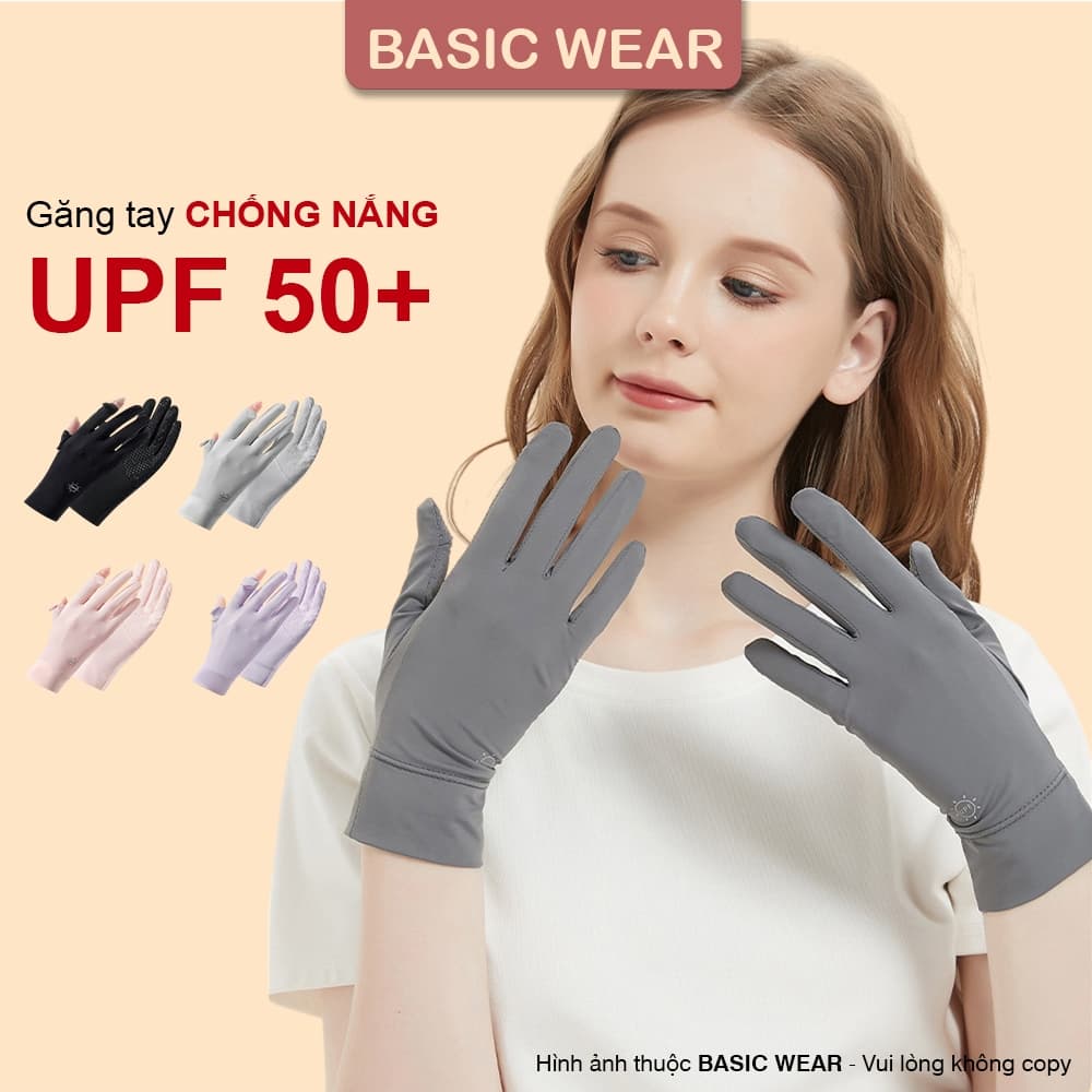 Găng Tay Chống Nắng UPF 50+ chống tia UV/Chống trượt/Chống Nắng Có Thể Chạm Màn Hình Cảm Ứng GT1
