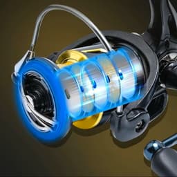 Máy Câu Cá KR II (Thiết kế shimano Stella) về Size Từ  1000  - Đến 6000 Quay Siêu Êm, Chuyển Động Siêu Êm 5