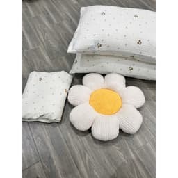 Ga gối Cotton disneyy bo chun,set 3 món thoáng mát thấm hút mồ hôi 3