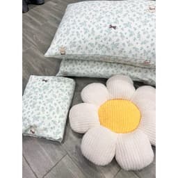 Ga gối Cotton disneyy bo chun,set 3 món thoáng mát thấm hút mồ hôi 6
