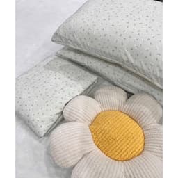 Ga gối Cotton disneyy bo chun,set 3 món thoáng mát thấm hút mồ hôi 5