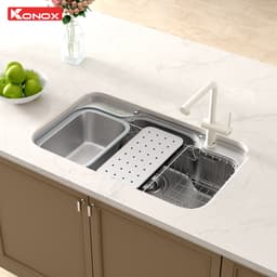 Chậu rửa bát 1 hố Konox Dekor 8048SU | BẢO HÀNH 10 NĂM 3