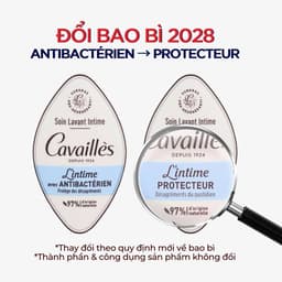 Dung Dịch Vệ Sinh Phụ Nữ Rogé Cavaillès PROTECTEUR (ANTI-BACTERIEN CŨ) - Giảm Ngứa, Viêm Nấm, Sạch Mùi 250ML 2