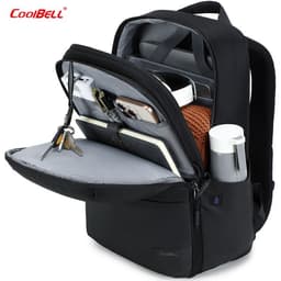Balo Laptop CoolBell 8312 chống sốc, nhiều ngăn 4
