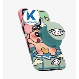 Ốp Lưng Từ Tính Shin Cậu Bé Bút Chì Kèm Popsocket Cún Con Hít Nam Chân – TPU Cao Cấp | VKshop 2
