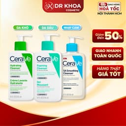Sữa Rửa Mặt CeraVe Foaming, SA Smoothing, Hydrating Cleanser Cho Mọi Loại Da 88ml – 236ml – 473ml 1