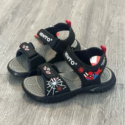 Giày Sandal trẻ em siêu nhân nhện bé trai VNXK KENTO kháng khuẩn cao cấp Đế Thể thao Chống Trơn 831 1