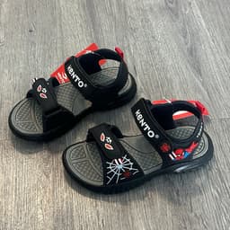 Giày Sandal trẻ em siêu nhân nhện bé trai VNXK KENTO kháng khuẩn cao cấp Đế Thể thao Chống Trơn 831 4
