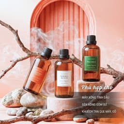 Tinh Dầu Máy Xông Mizuki 100 ML Khuếch Tán, Làm Nến Thơm Nhập Khẩu Chứng nhận IFRA 6