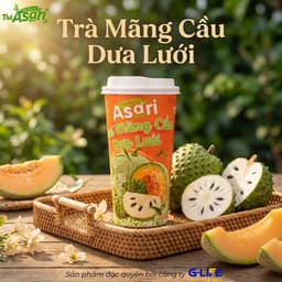 Combo 6 Ly Trà Trái Cây ASARI Có 6 Vị Kèm Thạch Dừa Thanh Mát Giải Nhiệt 2