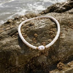 Vòng Cổ Dây Chuyền Hạt Đất Sét Unisex - Quà Tặng Vibe Ocean Charm, Thời Trang, Phong Cách Hàn Quốc, Thanh Lịch 6