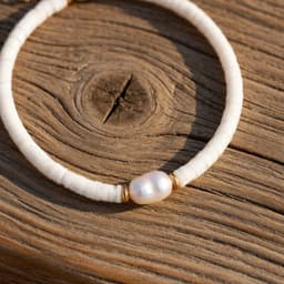 Vòng Cổ Dây Chuyền Hạt Đất Sét Unisex - Quà Tặng Vibe Ocean Charm, Thời Trang, Phong Cách Hàn Quốc, Thanh Lịch 7