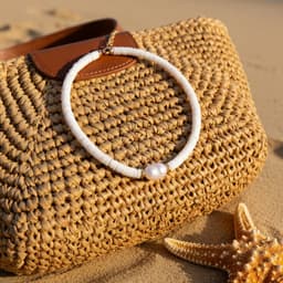 Vòng Cổ Dây Chuyền Hạt Đất Sét Unisex - Quà Tặng Vibe Ocean Charm, Thời Trang, Phong Cách Hàn Quốc, Thanh Lịch 4