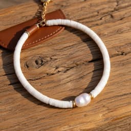 Vòng Cổ Dây Chuyền Hạt Đất Sét Unisex - Quà Tặng Vibe Ocean Charm, Thời Trang, Phong Cách Hàn Quốc, Thanh Lịch 8