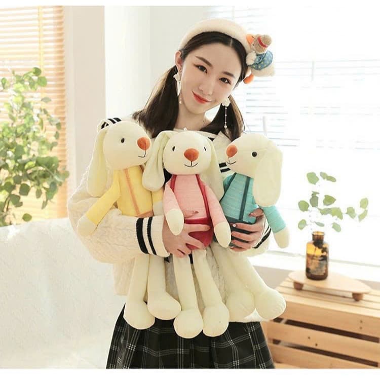 Thỏ Bông Tai Dài Cho Bé Yêu - Kích Thước 60 cm Đáng Yêu