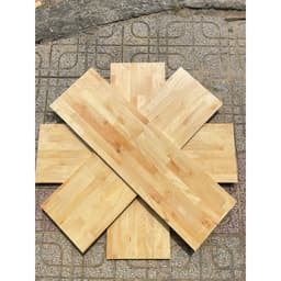 Ván Gỗ Ghép Cao Su 18mm phủ keo 2 mặt dùng làm kệ để bàn , kệ bếp , tủ sách , tủ đựng đồ , …. CẮT THEO YÊU CẦU 8