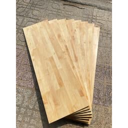 Ván Gỗ Ghép Cao Su 18mm phủ keo 2 mặt dùng làm kệ để bàn , kệ bếp , tủ sách , tủ đựng đồ , …. CẮT THEO YÊU CẦU 7