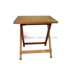 SET 5 Bàn Gỗ Gấp Gọn Ngoài Trời Sunfurn A45 (Gỗ Tràm Phủ PU Mịn) - Chống Nước, Không Mối Mọt,BH 1 đổi 1 lỗi NSX 1