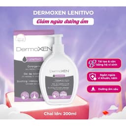 Dung dịch vệ sinh phụ nữ DEMOXEN TÍM dưỡng ẩm , giảm khôhạn nhập khẩu chính hãng Italy ( date 5/2027) 2