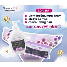 Dung dịch vệ sinh phụ nữ DEMOXEN TÍM dưỡng ẩm , giảm khôhạn nhập khẩu chính hãng Italy ( date 5/2027) 6