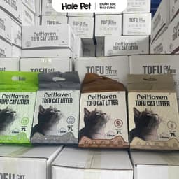 Cát vệ sinh cho mèo PETHAVEN 7L ~ 2.5Kg - 100% Đậu nành, vón tốt, khử mùi, ít bụi, phân huỷ sinh học 5