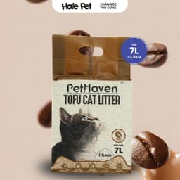Cát vệ sinh cho mèo PETHAVEN 7L ~ 2.5Kg - 100% Đậu nành, vón tốt, khử mùi, ít bụi, phân huỷ sinh học 9