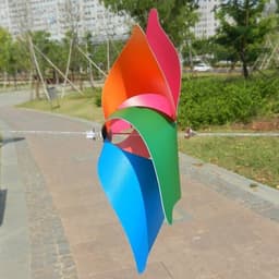 Combo 50 cái/100 Chong chóng hoa 5 cánh 5 màu khai giảng,,trang trí lớp học 2/9,khu du lịch,vui chơi,quán cà phê,trà sữa 7