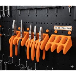 Đế Treo Kìm Kềm Vách Gỗ Hoặc Pegboard [Mê 3D] 6