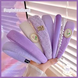 Băng Đô Cài Tóc Bản To Padded Headband Phong Cách Hàn Quốc - Phụ Kiện Tóc Tiểu Thư Vintage Nhiều Mẫu 4