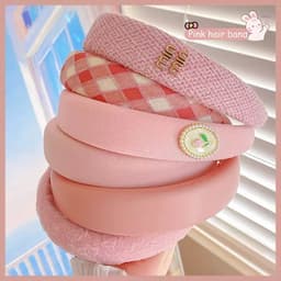 Băng Đô Cài Tóc Bản To Padded Headband Phong Cách Hàn Quốc - Phụ Kiện Tóc Tiểu Thư Vintage Nhiều Mẫu 2