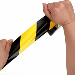 Băng Keo Cảnh Báo Vàng Đen 33M – Dán Sàn, Phân Khu Nhà Xưởng, Keo Siêu Dính, Chống Mài Mòn 5