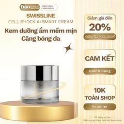 [ Công Ty ] Swissline Cell Shock Smart Cream – KEM DƯỠNG ẨM & HỖ TRỢ PHỤC HỒI DA 50ML  Authshopp 1
