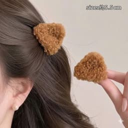Sét 2 Kẹp Tóc Nơ Đen Đính Ngọc Trai Siêu Xinh - Phụ Kiện Tóc Hot Trend 2026 4
