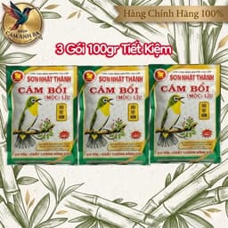 Combo Cám Khuyên Líu Sơn Nhật Thành Gói 100gr 8