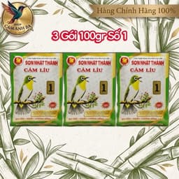 Combo Cám Khuyên Líu Sơn Nhật Thành Gói 100gr 6