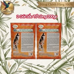 Combo Cám Chào Mào Hiệp Đồng Nai Cám Sắc Tố Lông Gói 200gr 1