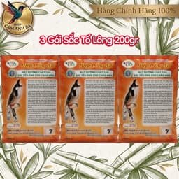 Combo Cám Chào Mào Hiệp Đồng Nai Cám Sắc Tố Lông Gói 200gr 2