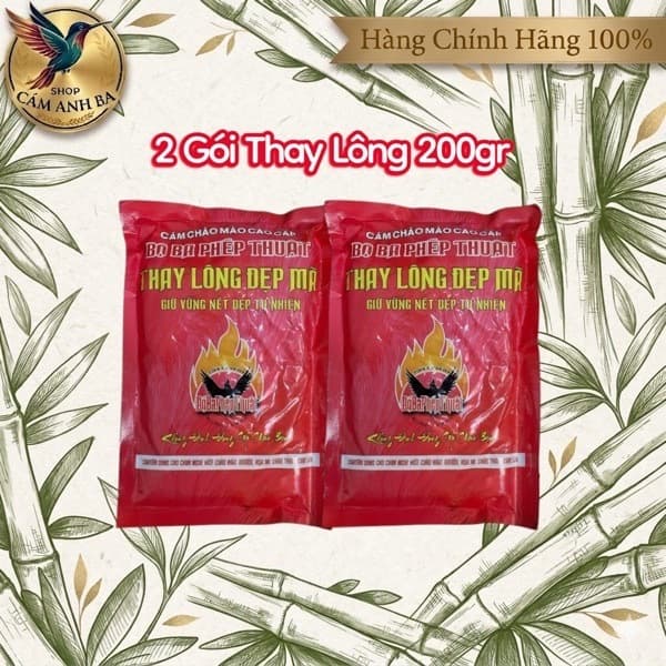 Combo Cám Chào Mào Bộ Ba Phép Thuật Thay Lông Đẹp Mã Gói 200gr