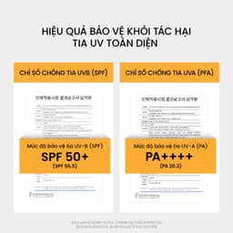 [ HÀNG CTY] Kem chống nắng AHC phổ rộng căng mướt da chuẩn Hàn Masters Aqua Rich Sun Cream 6