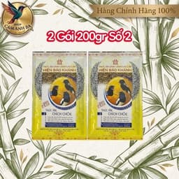 Cám Chích Chòe Hiển Bảo Khánh Số 1 Số 2 Cám Sao Gói 200gr 3