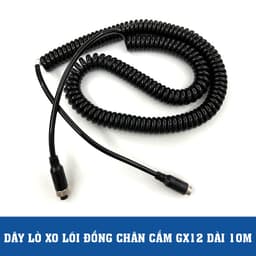Dây lò xo camera lùi xe tải,xe đầu kéo chân GX12 3