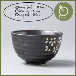 Chawan, chén sứ pha matcha kiểu Nhật (JJ- 36) | Matcha bowl 5
