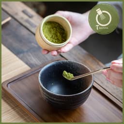 Chawan, chén sứ pha matcha kiểu Nhật (JJ- 36) | Matcha bowl 4