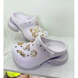 Dép Sục Nữ Super Bae Cao 8cm Tặng Kèm Charm 5
